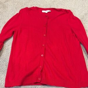 LOFT Vibrant Red Women's Cardigan